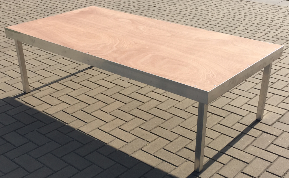 PRATICABLE 1000 2m/1m ALUMINIUM + CERTIFICATION