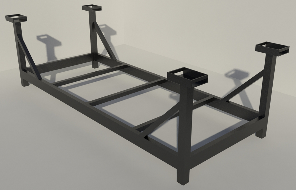 Rack pour longues charges