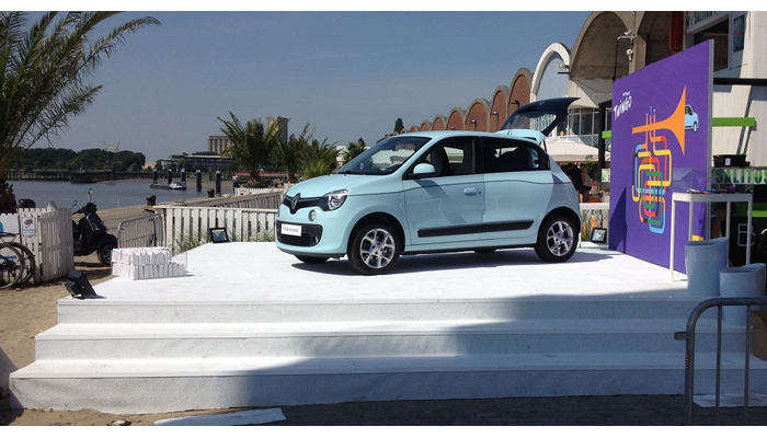 Scène 36m² pour voiture